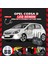 Opel Corsa D 2006-2014 Sis Farı Uyumlu Şimşek Etkili LED Xenon Premium Series H9005 1