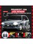 Peugeot 106 1993-2002 Uzun-Kısa Far Uyumlu Şimşek Etkili LED Xenon Premium Series H4 1