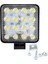 Çalışma Lamba 16LED 10,5 x 10,5 cm 12-60V Adet/ LASS308 3