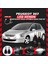 Peugeot 307 Makyajsız Kasa Kısa Far Uyumlu Şimşek Etkili LED Xenon Light Series H7 1