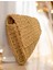 * Hasır El Yapımı Astarlı Clutch Çanta, Hasır Kağıt Ip Örgü Portföy Çanta, Plaj Çantası, Handmade 5