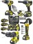 4'lü Set 2-26 Şarjlı Hilti-Şarjlı TAŞLAMA-13MM Şarjlı Darbeli Matkap-Şarjlı Somun Sıkma Makina Uçlar 1