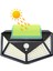 MX-9002 - 40W 6500K Soğuk Beyaz | Sensörlü Solar LED Aplik - IP65 3