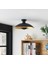 Mylights Modern Spor Retro Rustik LED Apik Avize Armatür Tavan Laması Gece Lambası Panasonıc LED Ampullü 1