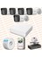 Hıkvısıon 5 Ip Kameralı 4mp Hibrit Colorvu Kamera Seti 1