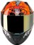 Motosiklet Kaskı Ece 22.R06 Sertifikalı Double Vizör Fiber Motor Kask Full Face New Lizzaro Orange 2