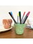 Papier Mache Sıçratma Desenli Saksı/kalemlik 2