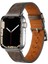 Zenith Works Apple Watch Uyumlu 7 41MM Krd-76 Pu Deri Kordon Strap Kayış 1