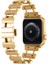 - Apple Watch 7 41mm - Kordon Metal Kordon KRD-96 - Gold 1