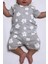 Bebek Pijama Takımı Kısakol Şort Çiçek Desen Baskılı Grimelanj Yenidoğançocuk Pijamatakım 1