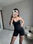Brrshkkqaaa Siyah Spor Kısa Tulum 3