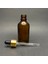 50 ml Amber Cam Damlalıklı Şişe , Gold Metalik Kapak , 50 cc Kahverengi Cam Damlalıklı Şişe x 6 Adet 2