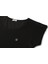 Kadın Açık Bisiklet Yaka Siyah T-Shirt Logo 3