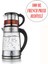 Cam Çaycı ve 1000 ml French Press 5