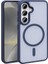 - Samsung Galaxy S23 FE - Kılıf Magsafe Şarj Özellikli Mat Arka Yüzey Sio Kapak - Lacivert 1