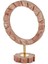 Evza Kırmızı Traverten Rüzgar Dekor 12*25*35 cm 2