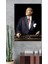 Atatürk Portre Görünüm Duvar Sticker 3