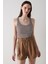 FT Rib Basic Stripe Çok Renkli Cami Atlet 2