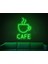 Cafe Yazılı ve Şekilli Neon Tabela 1