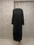 24Y8266 Takım Tunik Pantolon Yarım Düğmeli Bol Paça - Naqshe - 24Y8266 - Siyah - 38 1