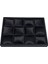 Süet Kumaş Siyah Renk 34X24 cm Yastıklı Çekmece Içi Saat ve Takı Kutusu 3