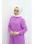 Armine Trend 24Y451 Armine Trend Tunik Önü Düğmeli Uzun - Armine Trend - 24Y451 - Pembe - 40 2