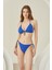 Saks Mavi Dantelli Tek Alt Bikini 3