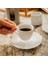 Chalk 2li 90ML Porselen Espresso Fincanı ve Tabağı 5