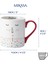 Fine China 280ML Düz Taraflı Kupa Madame 3