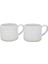 Farmhouse Star Stoneware 2li 380ML Beyaz Kupalar 2