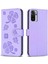 Xiaomi Redmi Not 10 Için Flip Case 4g Cüzdan Pu Deri Yonca Çiçek Kart (Yurt Dışından) 1
