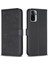 Xiaomi Redmi Not 10 Için Flip Case 4g Cüzdan Pu Deri Yonca Çiçek Kart (Yurt Dışından) 5