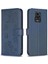 Xiaomi Redmi Not 9 Pro Için Flip Case Çok Renkli Cüzdan Yonca Çiçek Pu (Yurt Dışından) 5