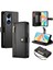 Oppo Oppo 8t 5g Kickstand Için Flip Case Çok Fonksiyonlu Kart Yuvaları Bilek (Yurt Dışından) 1