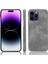 IPhone 15 Için Retro Durumda Pro Max Uyumluluk Lychee Desen Koruyucu (Yurt Dışından) 1