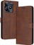 Kart Yuvası Saf Renk ile Realme C51 4g Pu Deri Için Flip Case (Yurt Dışından) 1