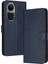 Kart ile Oppo Oppo 10 5g Pu Deri Saf Renk Kickstand Için Flip Case (Yurt Dışından) 1