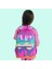 Kids Pembe Rengarenk Dondurma Desenli Okul Sırt Çantası T23731 3