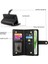 IPhone 15 Için Flip Case Artı Kickstand Cüzdan Bölmesi Bilek Kayışı Kart (Yurt Dışından) 5
