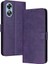Pu ile Kart Yuvası Saf Renk Kickstand ile Oppo A78 4g Için Flip Case (Yurt Dışından) 1