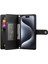 IPhone 15 Için Flip Case Pro Bilek Kayışı Kickstand Çok Fonksiyonlu Kart (Yurt Dışından) 4