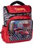 Hot Wheels Kabartmalı Desen Büyük Boy 2 Bölmeli Cepli Çocuk Okul Sırt Çantası Kırmızı 1