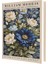 Blue Flower William Morris 96 Yaprak Çizgili Sert Kapak Defter 1