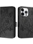 Kredi Kartı Yuvası ile IPhone 14 Pro Max Için Kılıf Pu Deri Manyetik Cüzdan (Yurt Dışından) 1