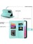 Samsung Galaxy Için Flip Case A53 5g Çok Fonksiyonlu Kart Yuvaları Bilek Kayışı (Yurt Dışından) 2