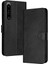 Kart Yuvası Saf Renk Kickstand Pu ile Sony Xperia 1 Iv Için Flip Case (Yurt Dışından) 1