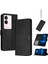 Toka Pu Deri Kickstand ile Kart Yuvası ile Vıvo V29 5g Için Flip Case (Yurt Dışından) 1