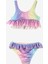 Çok Renkli Kız Çocuk Bikini Takım BRB4SG-BKİ6004 2