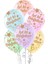 Makaron Iyi Ki Doğdun Baskılı Karışık Balon 10 Adet 1