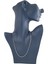 Fox Tail Çelik Zincir 45 cm Gümüş Renk 1